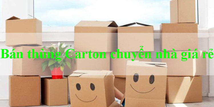 Bán thùng carton chuyển nhà Huyện Hóc Môn giá rẻ