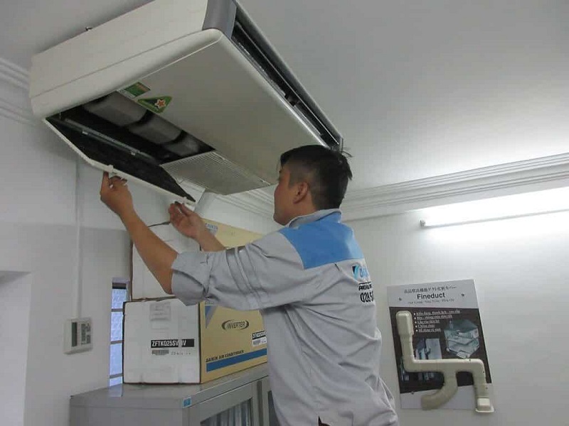 Bảng giá tháo lắp di dời máy lạnh giá rẻ quận Bình Tân của Taxi Tải Giá Rẻ