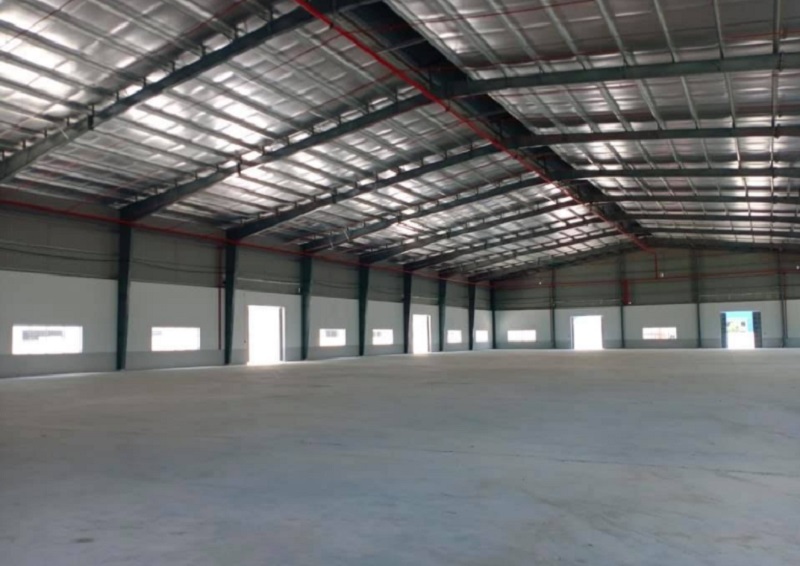 Nhà xưởng rộng 1800 m2 có rất nhiều công năng sử dụng